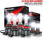 For Gmc Sierra 1500 2500 3500 Bright Led Headlights High Low Fog Bulbs Kit New. Price: $35.99.