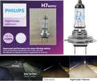 Philips Night Guide Platinum H7 55W Two Bulbs Headlight Low Beam Replacement Fit New. Price: $44.65.