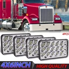 4PC 4X6'' 180W Headlights Hi-lo Sealed Beam For Peterbilt Kenworth T800 W900 New. Price: $36.88.