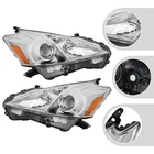 Driver&passenger Side Headlight, Halogen Headlamp For 2012-2014 Toyota Prius New. Price: $190.15.