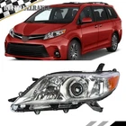 For Toyota Sienna 2011-2020 Headlight Left Driver Side Halogen Headlamp Chrome New. Price: $49.69.