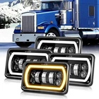 Colight 4X6 Led Headlight Turn Signal Drl For Kenworth Peterbilt Freightliner New. Price: $79.99.