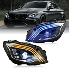 Led Headlight For 2015-2018 Mercedes C-class W205 C63 Sequential Signal Assembly New. Price: $599.00.