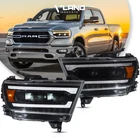 Amber Vland Full Led Projector Headlights For 2019-2023 Ram 1500 W/animation New. Price: $499.99.