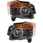 For Nissan Armada Headlight Assembly 2008-2010 Driver And Passenger Side Pair New. Price: $263.97.