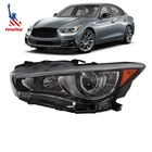 For 2014-2022 Infiniti Q50 Led Headlight Assembly Left Driver Side W/o Afs New. Price: $90.15.