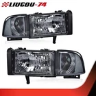 Headlights Fit For 1994-2002 Dodge Ram 1500 2500 3500 Chrome Smoke Headlamps New. Price: $95.11.