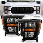 2021-2023 Ford F150 F-150 Black Halogen Headlights Headlamps Left+right New. Price: $298.99.