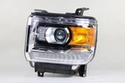 Perfect! 2014-2019 Gmc Sierra 1500 2500 3500 Left Lh Xenon Hid Led Headlight Oem Used. Price: $499.00.