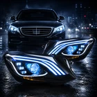 Headlights For 2014-2017 Mercedes Benz W222 S-class Full Led Projector Assembly New. Price: $537.67.