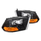 For Ram 1500 2011-2012 Eagle Eyes Driver & Passenger Side Black Euro Headlights New. Price: $189.67.