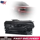 For Jeep Wagoneer 2022-2025 Black Led Single Projector Headlight Passenger Side New. Price: $299.98.