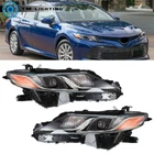 Pair Projector For 2018-2024 Toyota Camry Headlight Black Housing Clear Lens Led New. Price: $141.70.