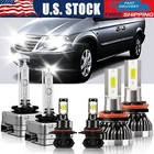 For Chrysler Town & Country 2008 2009 Led Headlight Hi Low Beam Fog Bulbs New. Price: $35.66.