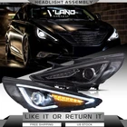 Vland Projector Headlights Led Drl For Hyundai Sonata 2011-2014 W/sequential X2 New. Price: $299.19.