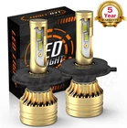 H4 9003 Led Headlight High Low Beam Replace Halogen Bulbs Lamps Cool White New. Price: $23.79.