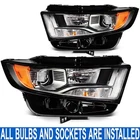 Pair/set Projector Headlight Assembly W/ Bulbs Ford Edge 2015 2016 2017 2018 New. Price: $250.99.