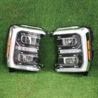 2023-2025 Ford F-250 Superduty Black Trim Led Reflector Headlights Headlamps New. Price: $734.99.