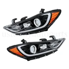 Headlight Pair Halogen For 2017 2018 Hyundai Elantra Headlamp Passenger Driver New. Price: $114.99.
