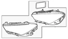Genuine Mercedes-benz Headlight Assembly 118-906-23-01 New. Price: $1126.90.