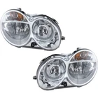 Halogen Headlight Set For 2003-06 Mercedes Benz CLK500 CLK55 Amg Lh And Rh Capa New. Price: $325.60.