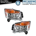 Headlight Assembly Set Driver & Passenger Side Fits 2008-2015 Nissan Armada New. Price: $185.51.