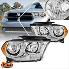 For 11-13 Dodge Durango Direct Replacement Headlight/lamps Amber Corner Chrome New. Price: $132.89.