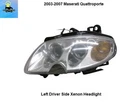 190847 03 04 05 06 07 Maserati Quattroporte Left Lamp Xenon Used. Price: $399.00.