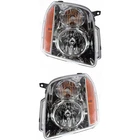 For Gmc Yukon Headlight 2011 2012 Pair Driver And Passenger Side Capa New. Price: $277.65.