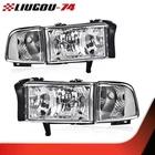 Fit For 1994-2002 Ram 1500 2500 3500 Chrome Housing Clear Corner Headlights Lamp New. Price: $69.07.