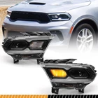 For 2021-2024 Dodge Durango Led Headlight W/ Halogen Signal Left+right Pair New. Price: $296.99.