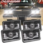 4PCS For Cadillac Brougham 1987 1988 1989 4X6" Led Headlights Hi-lo Beam Drl New. Price: $109.99.