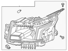 Genuine Nissan Composite Assembly 26010-9BU1A New. Price: $645.91.