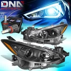For 2014-2016 Mazda 3 Bm Projector Headlight Lamps W/led Kit+cooling Fan Black New. Price: $198.64.