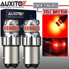 Auxito 1157 2357 Led Brake Stop Tail Light Bulbs 7528 2057 Red Super Bright 2PCS New. Price: $13.99.