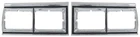 For Chevy Caprice 1979 Oer Headlight Bezels New. Price: $204.33.