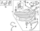 Genuine Audi Composite Assembly 89A-941-784-B New. Price: $2024.68.