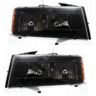 For Gmc Canyon Headlight 2004-2012 Driver And Passenger Halogen Black Interior New. Price: $185.37.