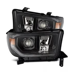 Alpharex Pro-series For 2007-2013 Toyota Tundra Led Projector Headlights Black New. Price: $553.00.