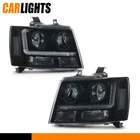 Fits 07-14 Chevy Tahoe Suburban Led Headlights Lamps Left & Right Smoke / Black New. Price: $111.25.