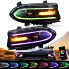Vland Rgb Led Headlights For Dodge Charger 2015-2023 Sequential Turn Left&right New. Price: $474.99.