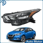 Headlight Replacement Fit For Nissan Versa 2020-2024 Driver/left Chrome Housing New. Price: $110.74.
