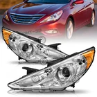 Fits 2011-2014 Hyundai Sonata Chrome Housing Amber Corner Headlights Rh&lh 11-14 New. Price: $63.55.