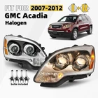 For 2007-2012 Gmc Acadia Projector Halogen Headlights Headlamp W/bulb 08-12 Pair New. Price: $165.99.