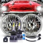 Pair 7" Inch Round Headlights Hi/lo Sealed Beam For Chevy Bel 1955-1957 New. Price: $39.99.