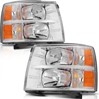 Left Right Side Headlights Assembly Fits 2007-14 Chevy Silverado 2500 3500 Hd New. Price: $73.99.