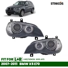 Pair Left Right Side Hid/xenon Headlight For Bmw X5 2007-2011 With Adaptive Lamp New. Price: $795.99.