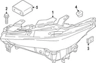 Genuine Mazda Headlight Assembly KPF1-51-041D New. Price: $950.69.
