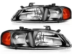 For Nissan Sentra 2000-2003 4DR Black Housing Headlights Assembly Pair New. Price: $73.03.