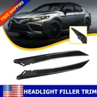 Headlight Molding Trim Lower Filler For 2018-2021 Toyota Camry Xse Left+right New. Price: $17.09.